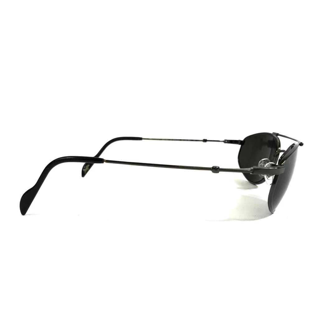 Vintage Maui Jim Sunglasses Molokai MJ308-02 Gunmetal Frames w Neutral Gray Lens